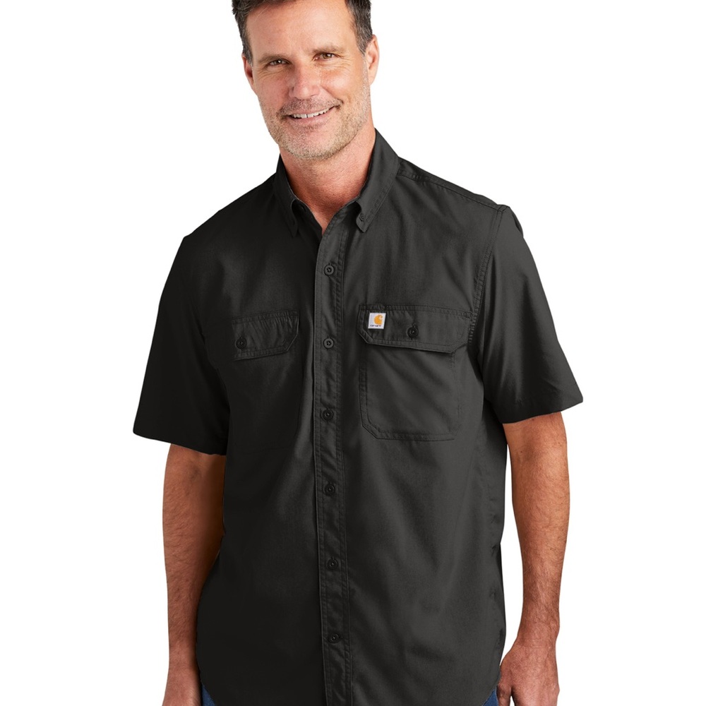 Carhartt Black Casual Button Down Shirt